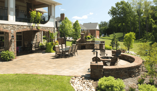 Walkout Entertaining Space